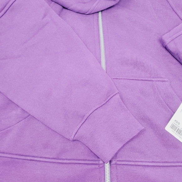 [ NWT ] Size XS Small Dramatic Magenta scuba oversized 1/2 zip Lululemon - Picture 6 of 8